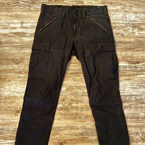 Polo Ralph Lauren Utility Cargo Vintage Pants - Black - 34 x 32